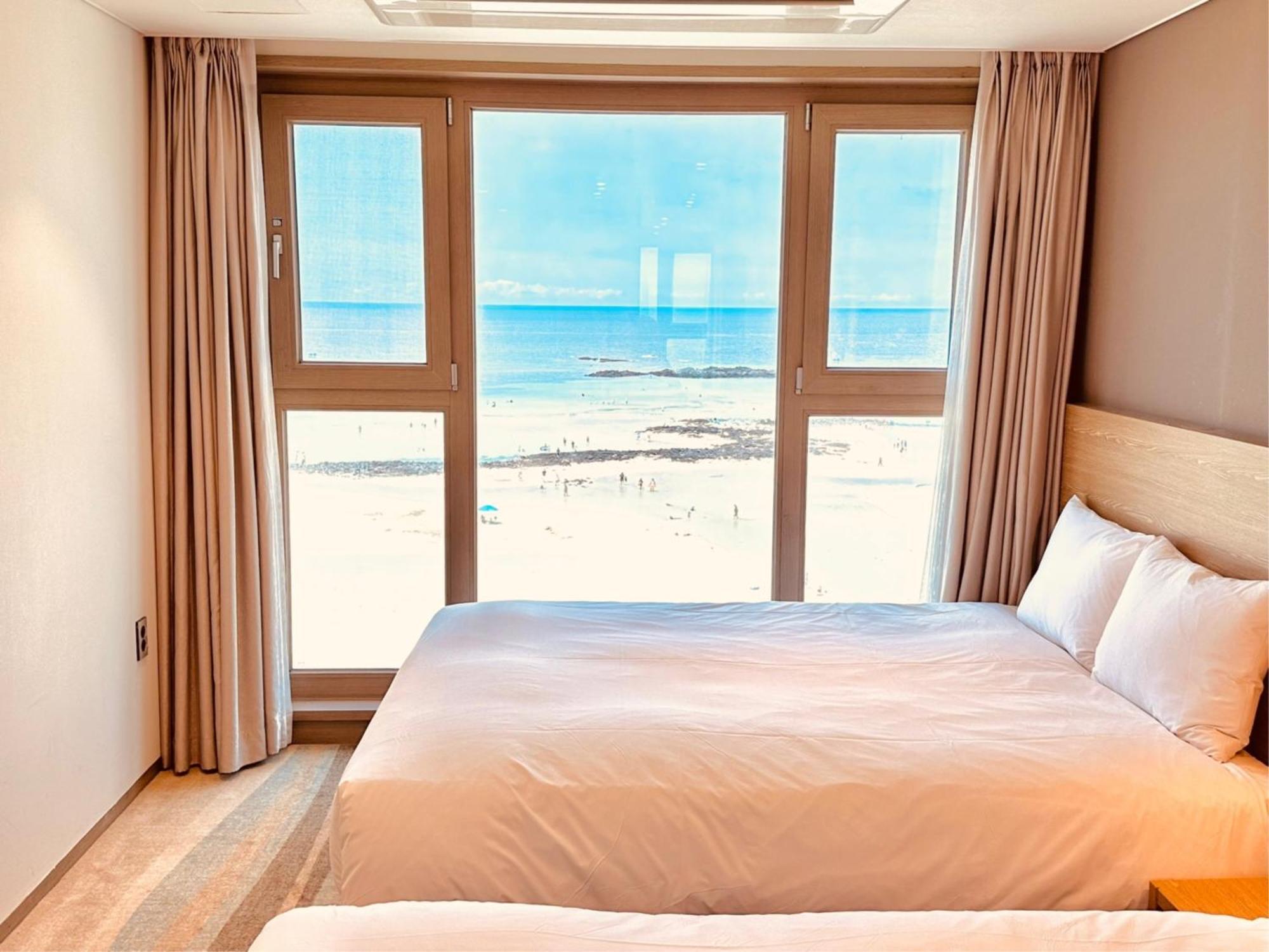 Saint Beach Hotel Чеджудо Экстерьер фото